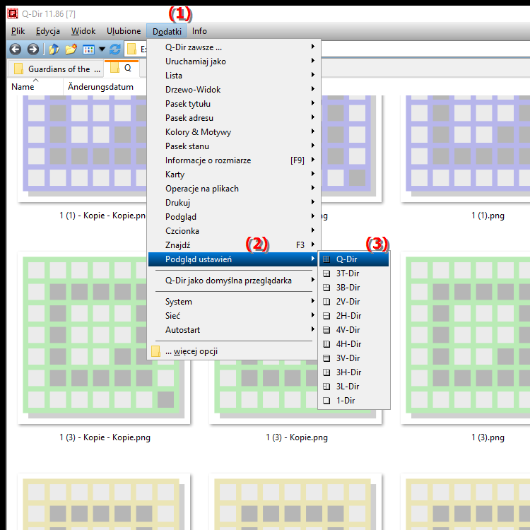 Co to jest widok Q Dir Eksploratora plików Quad w systemie Windows